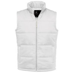 B&C Mens Body Warmer / White